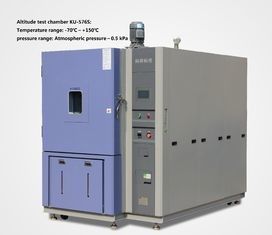 Water Cooled Altitude Simulation Chamber , Aeronautical Simulated High Temperature And Pressure Test Box